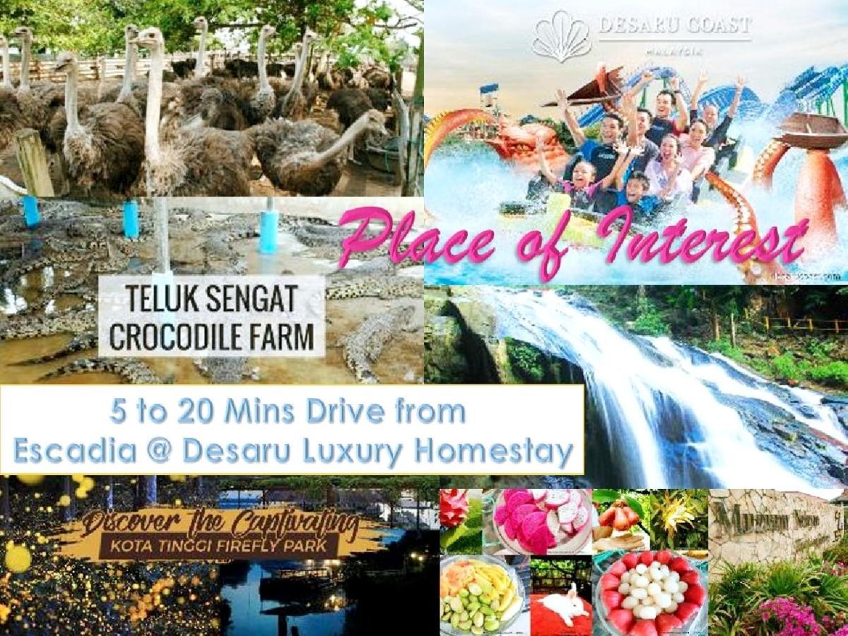 Desaru Cosy Homestay - Near Waterpark, Beach, Rapid -Wifi, Tvbox, Steamboat, Bbq Available 외부 사진